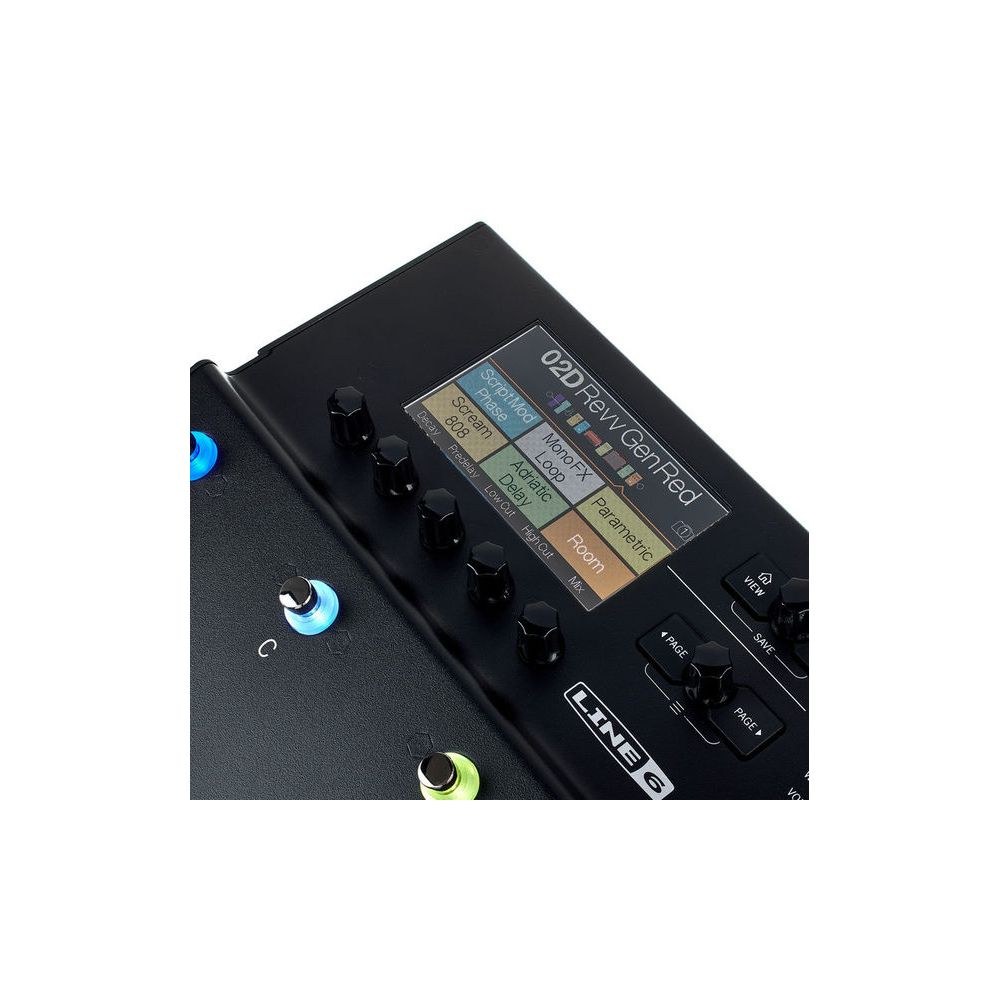 מולטי אפקט לגיטרה Line 6 POD Go – מודלים מ-Helix, דוושת ביטוי ומסך 4.3 אינץ׳ 7 Line 6 POD Go – מולטי אפקט לגיטרה, תמונה 7