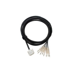 כבל מולטי לאולפן pro snake DB25 ל-8 ג׳אק סטריאו באורך 5 מ׳ – חיווט Tascam, תוצרת גרמניה