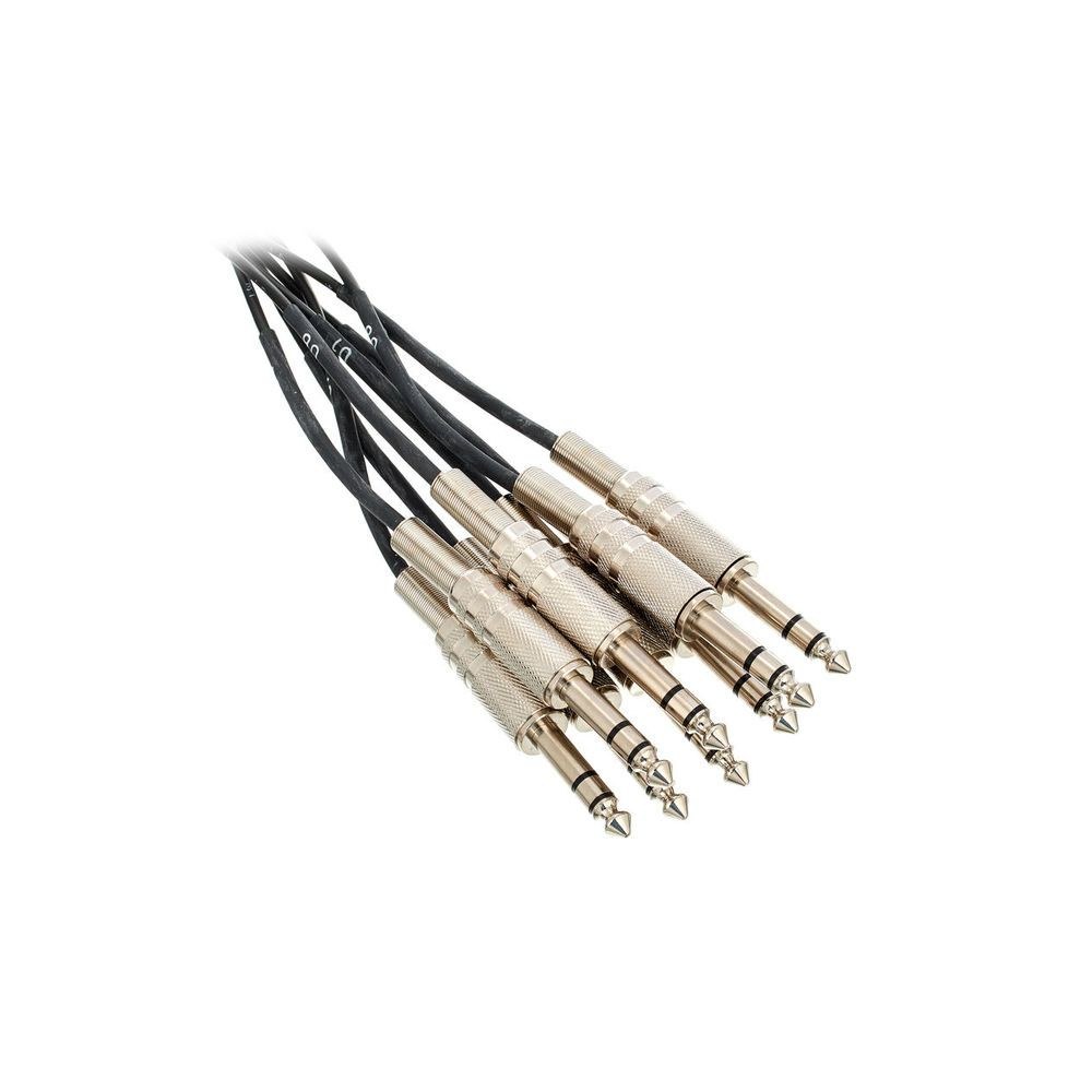 כבל מולטי לאולפן pro snake DB25 ל-8 ג׳אק סטריאו באורך 5 מ׳ – חיווט Tascam, תוצרת גרמניה 3 כבל ה-DB25 לאולפן – כבל מולטי לאולפן, תמונה 3
