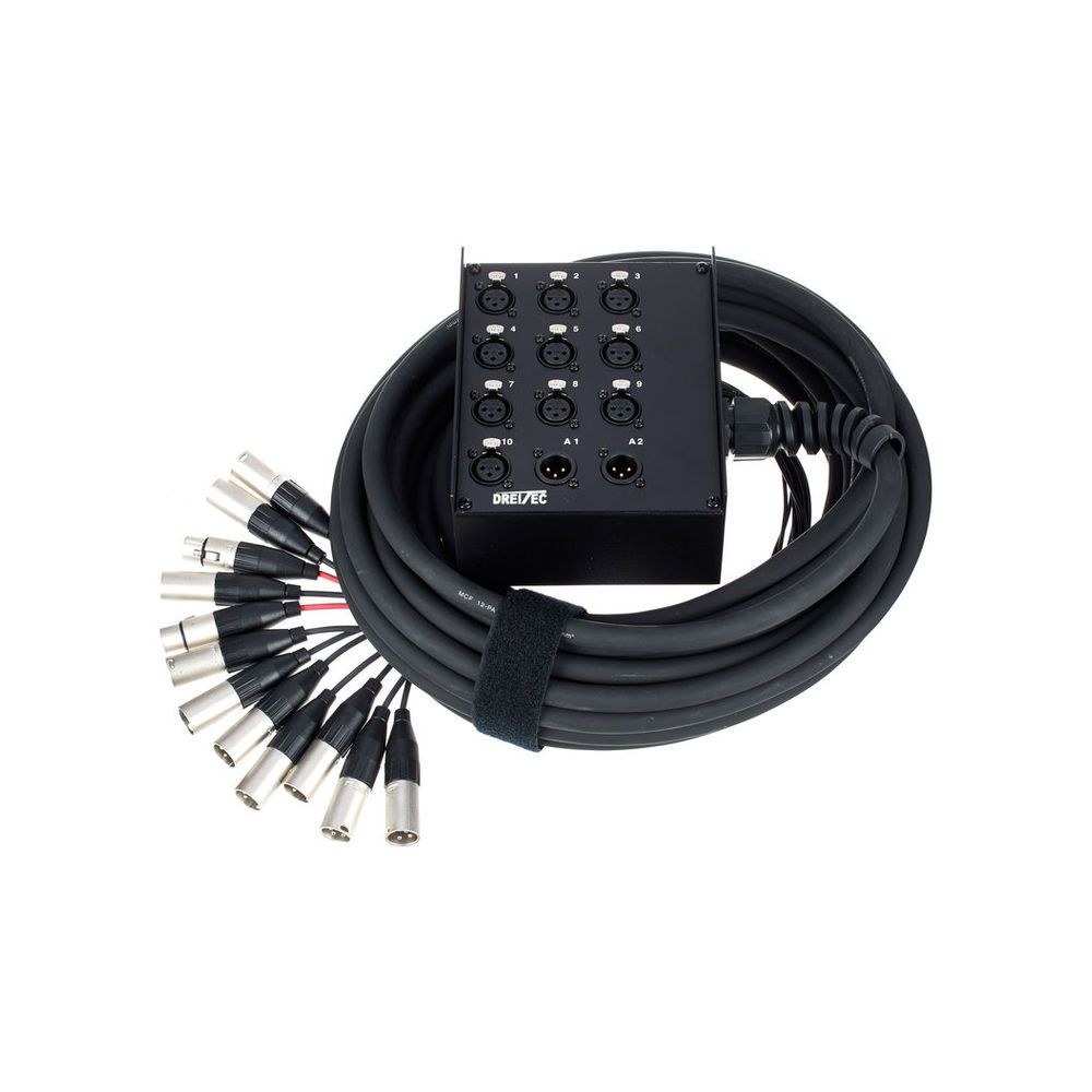מולטיכבל 10/2 pro snake באורך 10 מ׳ – סטייג׳-בוקס ממתכת, 10 כניסות ו-2 חזרות, מחברי Amphenol 1 מולטיכבל 10/2 pro snake באורך 10 מ׳ – סטייג׳-בוקס ממתכת, 10 כניסות ו-2 חזרות, מחברי Amphenol