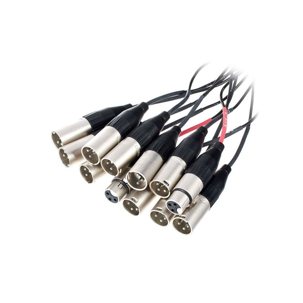 מולטיכבל 10/2 pro snake באורך 10 מ׳ – סטייג׳-בוקס ממתכת, 10 כניסות ו-2 חזרות, מחברי Amphenol 2 המולטיכבל 10/2 באורך 10 מ׳ – מולטיכבל עם סטייג׳-בוקס, תמונה 2