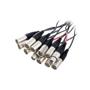 מולטיכבל 10/2 pro snake באורך 15 מ׳ – סטייג׳-בוקס ממתכת, 10 כניסות ו-2 חזרות, תוצרת גרמניה (יבוא בלעדי)