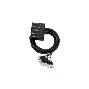 מולטיכבל 12 ערוצים pro snake באורך 10 מ׳ – סטייג׳-בוקס ממתכת, מחברי Amphenol, תוצרת גרמניה (יבוא בלעדי)