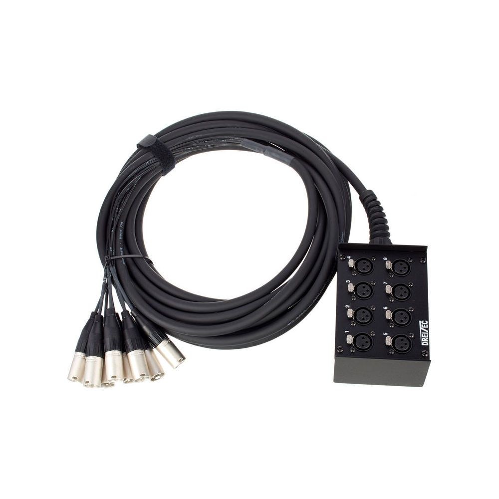 מולטיכבל 8 ערוצים pro snake באורך 10 מ׳ – סטייג׳-בוקס ממתכת, מחברי Amphenol, תוצרת גרמניה (יבוא בלעדי) 1 מולטיכבל 8 ערוצים pro snake באורך 10 מ׳ – סטייג׳-בוקס ממתכת, מחברי Amphenol, תוצרת גרמניה