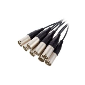 מולטיכבל 8 ערוצים pro snake באורך 10 מ׳ – סטייג׳-בוקס ממתכת, מחברי Amphenol, תוצרת גרמניה (יבוא בלעדי)