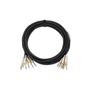 כבל מולטי 8 ערוצים pro snake באורך 7.5 מ׳ – 8 ג׳אק סטריאו לכל צד, מאוזן, תוצרת גרמניה (יבוא בלעדי)