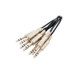 כבל מולטי 8 ערוצים pro snake באורך 7.5 מ׳ – 8 ג׳אק סטריאו לכל צד, מאוזן, תוצרת גרמניה (יבוא בלעדי)
