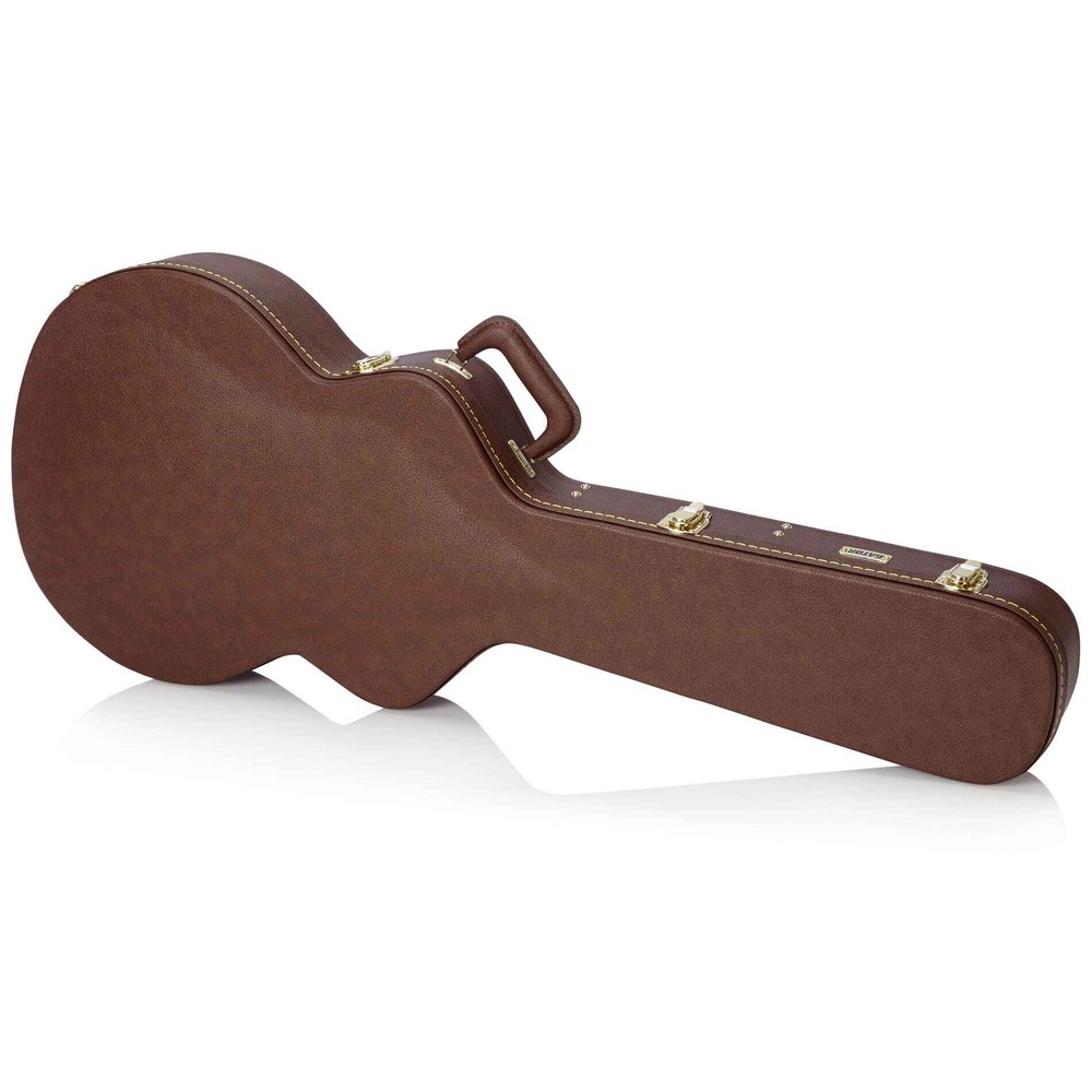 ארגז לגיטרה חצי-חלולה בסגנון 335 GATOR GW Deluxe Wood GW-335-BROWN – חום 1 ארגז לגיטרה חצי-חלולה בסגנון 335 GATOR GW Deluxe Wood GW-335-BROWN – חום