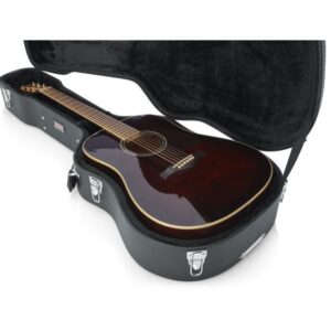 ארגז לגיטרה אקוסטית דרדנוט GATOR GW Deluxe Wood GW-DREAD-S