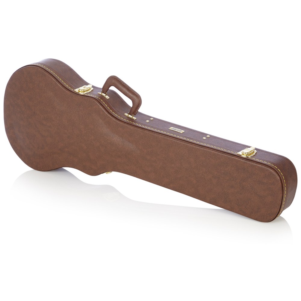 ארגז לגיטרה חשמלית בסגנון Les Paul GATOR GW Deluxe Wood GW-LP-BROWN – חום 1 ארגז לגיטרה חשמלית בסגנון Les Paul GATOR GW Deluxe Wood GW-LP-BROWN – חום