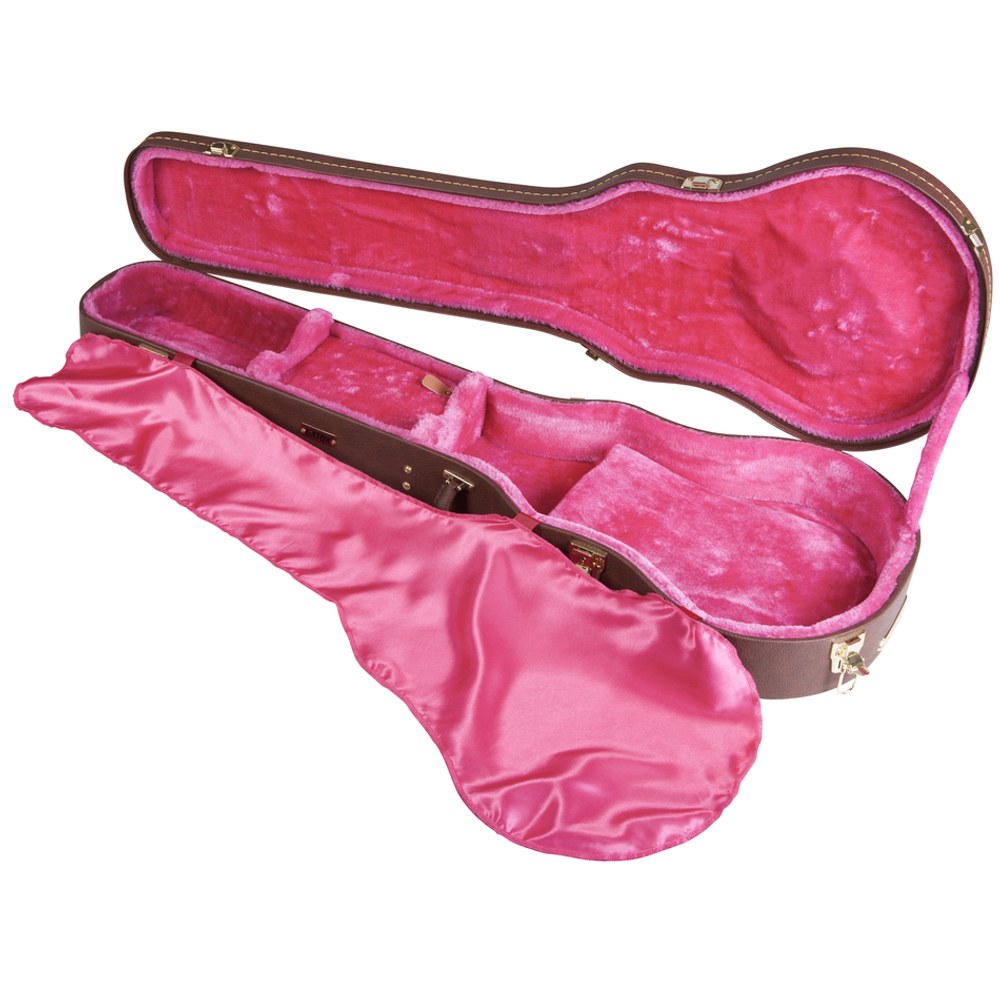 ארגז לגיטרה חשמלית בסגנון Les Paul GATOR GW Deluxe Wood GW-LP-BROWN – חום 4 Gator GW-LP-BROWN – תמונה 4