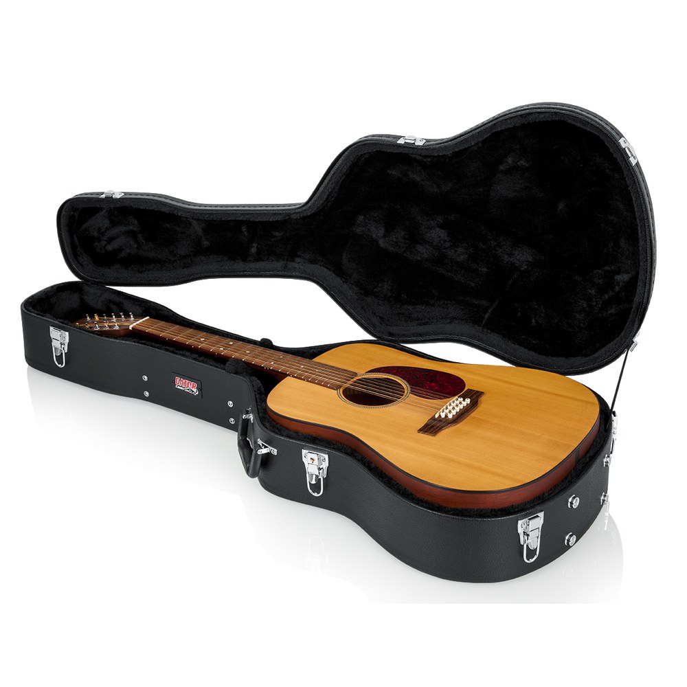 ארגז לגיטרה אקוסטית 12 מיתרים (דרדנוט) GATOR GWE Wood GWE-DREAD 12 3 Gator GWE-DREAD 12 – תמונה 3