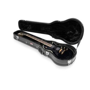 ארגז לגיטרה חשמלית בסגנון Les Paul GATOR GWE Wood GWE-LPS-BLK – שחור