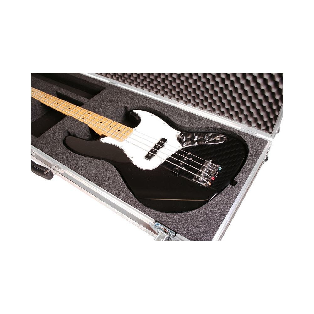 ארגז טיסה ל-Fender Jazz Bass – מתאים גם לבס 5 מיתרים ול-Sandberg, ריפוד יצוק, מנעול, תוצרת גרמניה (יבוא בלעדי) 7 הארגז ל-Jazz Bass – ארגז טיסה לגיטרה בס, תמונה 7