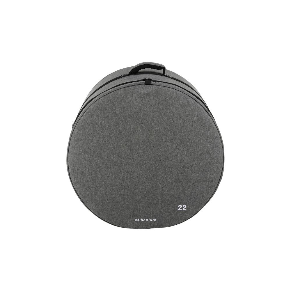 נרתיק לתוף בס 22×14 אינץ׳ Millenium מסדרת Elite – ריפוד 20 מ״מ, קורדורה, דפנות מחוזקות (יבוא בלעדי) 2 נרתיק ה-Elite לבס 22×14 – נרתיק לתוף בס, תמונה 2