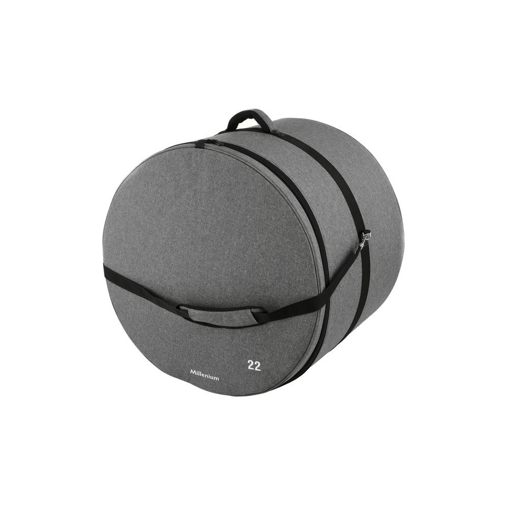 נרתיק לתוף בס 22×18 אינץ׳ Millenium מסדרת Elite – ריפוד 20 מ״מ, קורדורה, דפנות מחוזקות (יבוא בלעדי) 1 נרתיק לתוף בס 22×18 אינץ׳ Millenium מסדרת Elite – ריפוד 20 מ״מ, קורדורה, דפנות מחוזקות