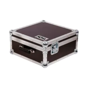 קייס טיסה לסנר 14×5.5 אינץ׳ – דיקט פנולי 6.5 מ״מ, ריפוד ספוג, ידית עור, תוצרת גרמניה