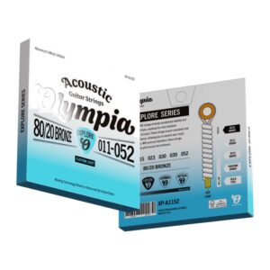 סט מיתרים לגיטרה אקוסטית 11–52 – פוספור ברונזה – Olympia XP-A1152/P