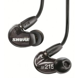 אוזניות In-Ear מקצועיות Shure SE215 שחור