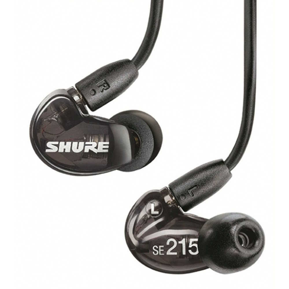 אוזניות In-Ear מקצועיות Shure SE215 שחור 1 אוזניות In-Ear מקצועיות Shure SE215 שחור