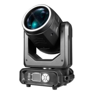 פנס ראש נע בים Shadow MH-295 – נורת 295W עם טבעת לד RGB ו-2 פריזמות
