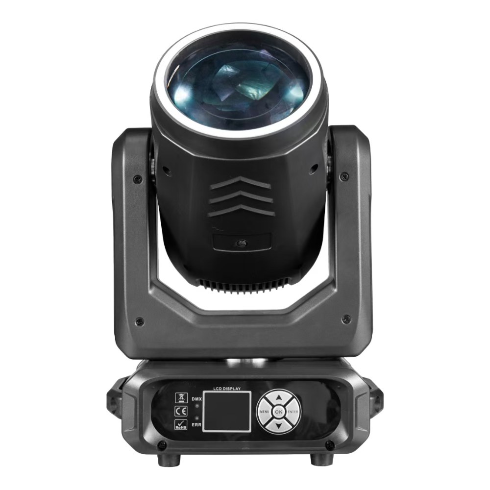 פנס ראש נע בים Shadow MH-295 – נורת 295W עם טבעת לד RGB ו-2 פריזמות 4 פנס ראש נע בים Shadow MH-295 עם טבעת לד RGB – תמונה 4