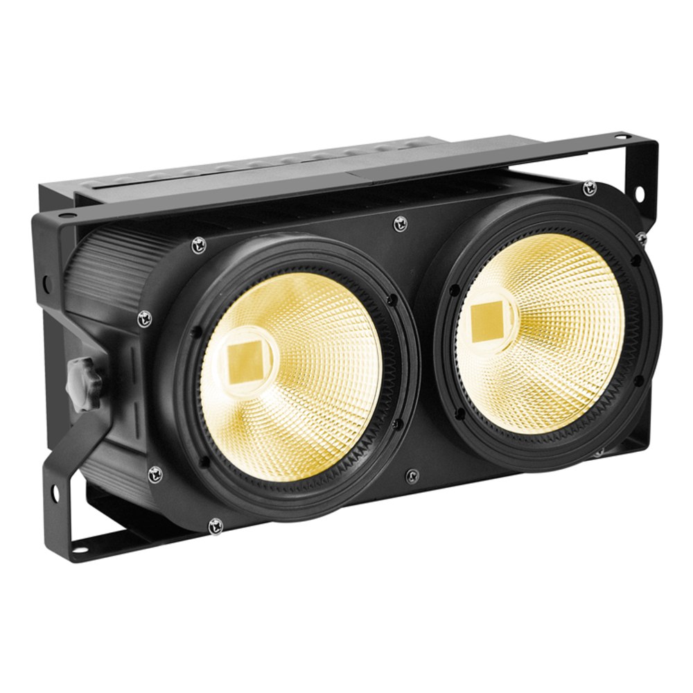 פנס בלינדר Shadow SL-103 – 2 נורות COB של 100W, DMX וקירור חכם 1 פנס בלינדר Shadow SL-103 עם 2 נורות COB