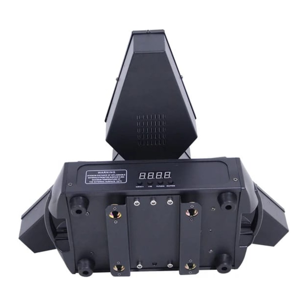 פנס אפקט ממונע Shadow Mantis – 3 צלעות בלבן חם ו-RGB, סגנון רטרו 3 פנס אפקט ממונע Shadow Mantis עם 3 צלעות – תמונה 3