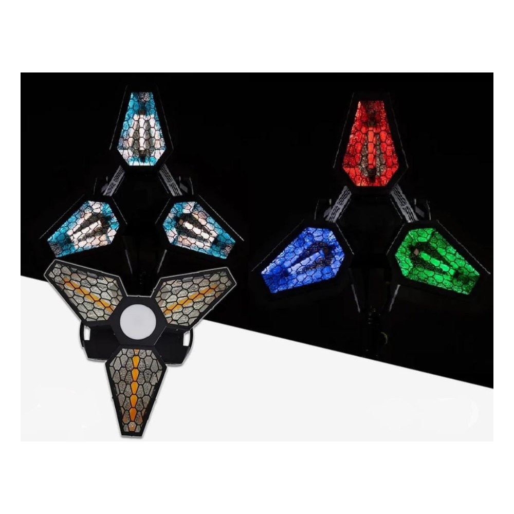פנס אפקט ממונע Shadow Mantis – 3 צלעות בלבן חם ו-RGB, סגנון רטרו 5 פנס אפקט ממונע Shadow Mantis עם 3 צלעות – תמונה 5