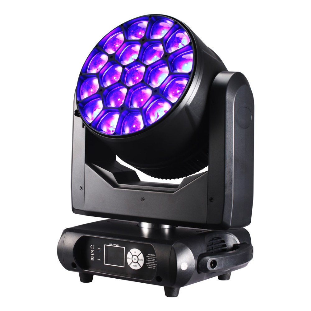 פנס מובינג לד Shadow LMB145 – זום 4°–50°, לדים 19×40W RGBW ו-Pan 540° 4 פנס מובינג לד Shadow LMB145 עם 19 לדים RGBW וזום – תמונה 4