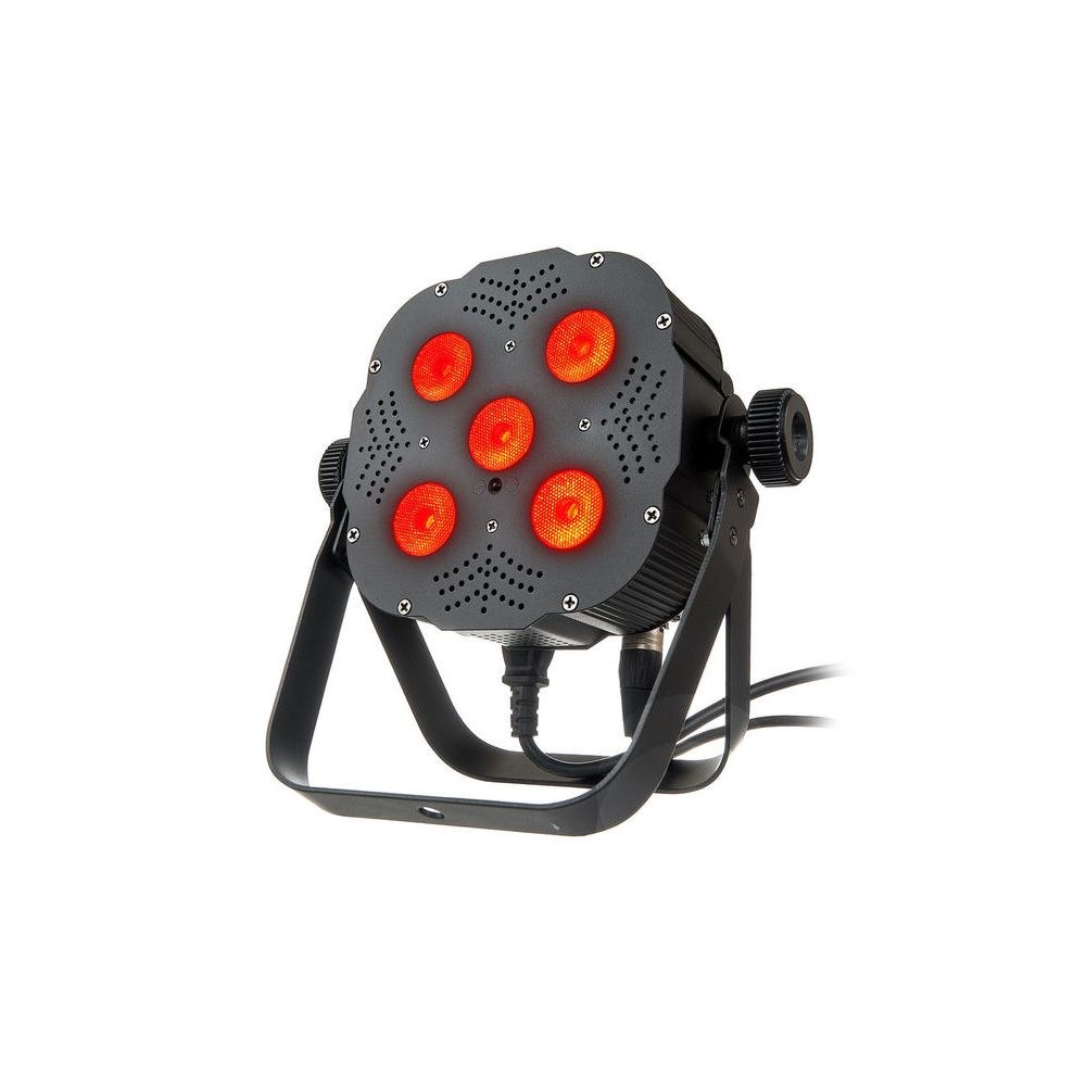 פנס PAR לד קומפקטי Stairville 5×8W RGBW – זווית 45°, שלט רחוק, DMX ומצב מוזיקה 5 פנס ה-PAR הקומפקטי הרחב – פנס PAR לד קומפקטי, תמונה 5