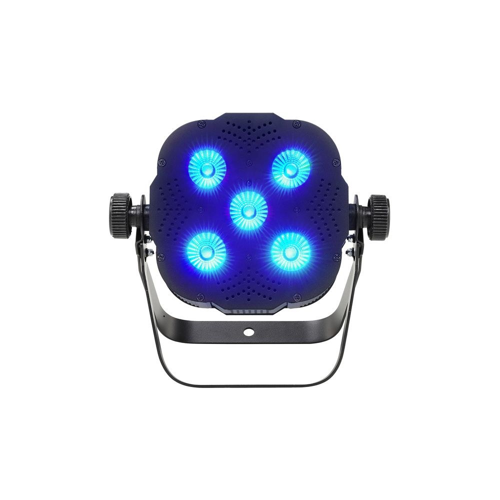 פנס PAR שטוח Stairville 5×3W RGB – זווית 25°, בלי מאוורר, שלט רחוק, DMX ומוזיקה 2 הפנס השטוח – פנס PAR לד, תמונה 2