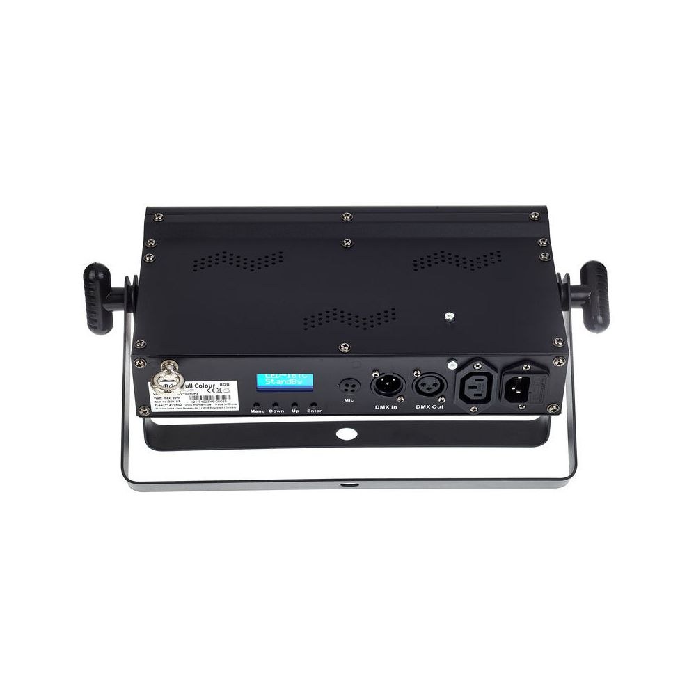 פנס לד Stairville 16×3W RGB – פלאד קומפקטי, זווית 30°, DMX ומצב מוזיקה, תצוגת LCD (יבוא בלעדי) 4 הפנס הקומפקטי 16×3W – פנס לד Flood, תמונה 4