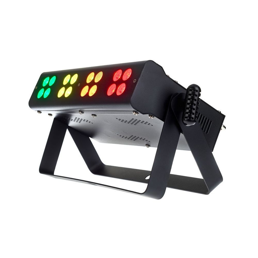 פנס לד Stairville 16×3W RGB – פלאד קומפקטי, זווית 30°, DMX ומצב מוזיקה, תצוגת LCD (יבוא בלעדי) 5 הפנס הקומפקטי 16×3W – פנס לד Flood, תמונה 5
