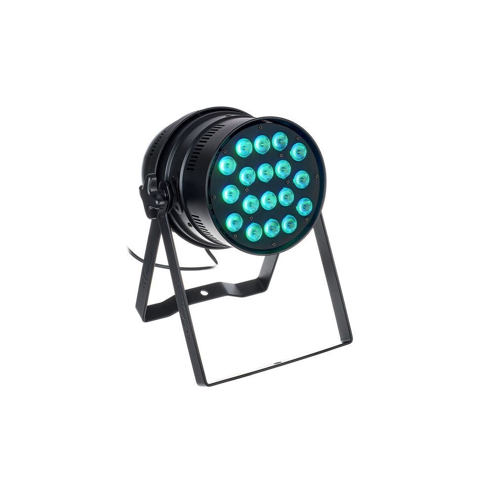 פנס לד PAR 64 Stairville 18×3W RGB – Tri-Color, 40°, DMX, מצב מוזיקה, ללא מאוורר, שחור 3 פנס ה-PAR 64 18×3W – פנס לד PAR, תמונה 3