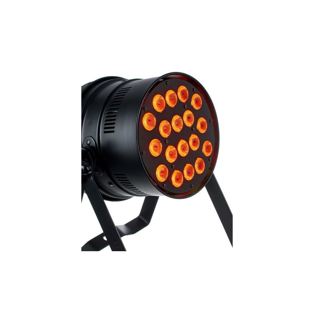 פנס לד PAR 64 Stairville 18×3W RGB – Tri-Color, 40°, DMX, מצב מוזיקה, ללא מאוורר, שחור 6 פנס ה-PAR 64 18×3W – פנס לד PAR, תמונה 6