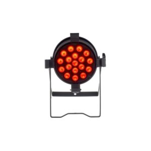 פנס PAR לד Stairville ‏18×8W ‏RGBW – גוף PAR64 מאלומיניום, 25°, ללא הבהוב, DMX, תושבת כפולה