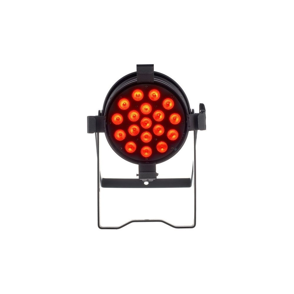 פנס PAR לד Stairville 18×8W RGBW – גוף PAR64 מאלומיניום, 25°, ללא הבהוב, DMX, תושבת כפולה 2 פנס ה-PAR הלד 18×8W – פנס PAR לד, תמונה 2