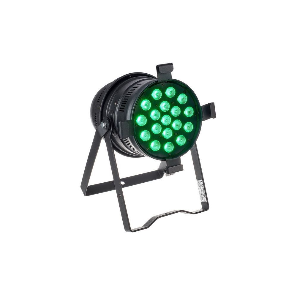 פנס PAR לד Stairville 18×8W RGBW – גוף PAR64 מאלומיניום, 25°, ללא הבהוב, DMX, תושבת כפולה 3 פנס ה-PAR הלד 18×8W – פנס PAR לד, תמונה 3