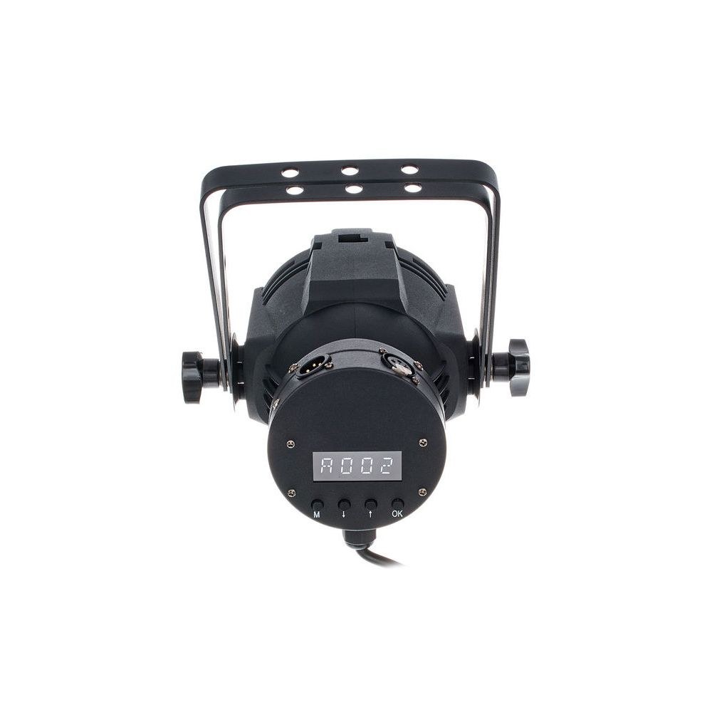 פנס לד Stairville Mini Stage Par 7×4W RGB ולבן חם – קומפקטי, 30°, DMX, מצב מוזיקה, גוף אלומיניום 4 פנס ה-Mini Stage Par בלבן החם – פנס לד PAR, תמונה 4