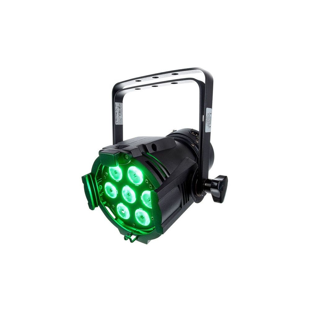 פנס לד Stairville Mini Stage Par 7×4W RGBW – קומפקטי, 30°, DMX, מצב מוזיקה, גוף אלומיניום 5 פנס ה-Mini Stage Par הצבעוני – פנס לד PAR, תמונה 5