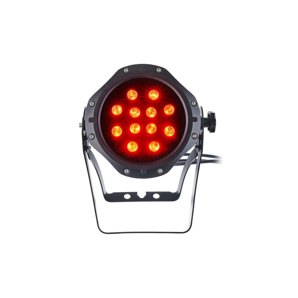 פנס PAR חוץ Stairville 12×3W לד RGB – עמיד מים IP65, יציקת אלומיניום, DMX ומצב עצמאי (יבוא בלעדי) 2 פנס ה-PAR לחוץ של Stairville – פנס PAR לד לחוץ, תמונה 2