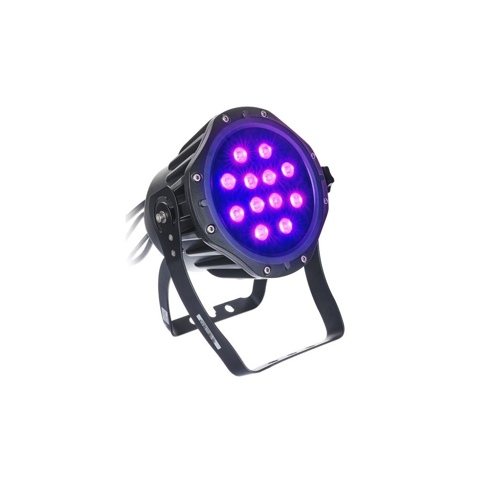 פנס PAR חוץ Stairville 12×3W לד RGB – עמיד מים IP65, יציקת אלומיניום, DMX ומצב עצמאי (יבוא בלעדי) 3 פנס ה-PAR לחוץ של Stairville – פנס PAR לד לחוץ, תמונה 3