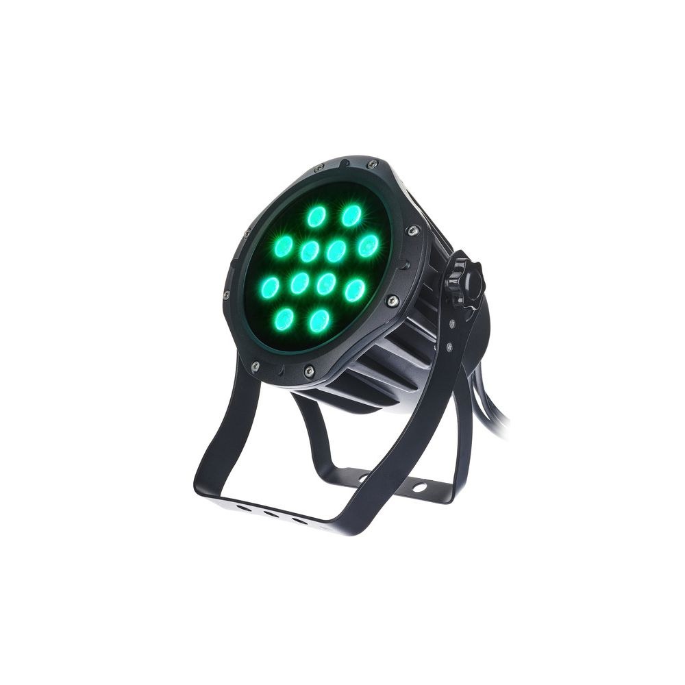 פנס PAR חוץ Stairville 12×3W לד RGB – עמיד מים IP65, יציקת אלומיניום, DMX ומצב עצמאי (יבוא בלעדי) 5 פנס ה-PAR לחוץ של Stairville – פנס PAR לד לחוץ, תמונה 5