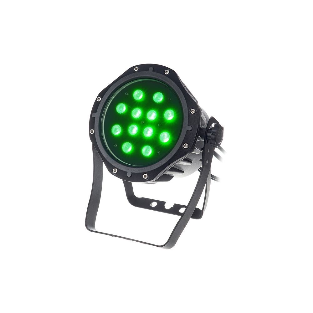 פנס PAR לד לחוץ Stairville 12×4W RGBW – IP65, זווית 30°, DMX ו-Master/Slave (יבוא בלעדי) 1 פנס PAR לד לחוץ Stairville 12×4W RGBW – IP65, זווית 30°, DMX ו-Master/Slave