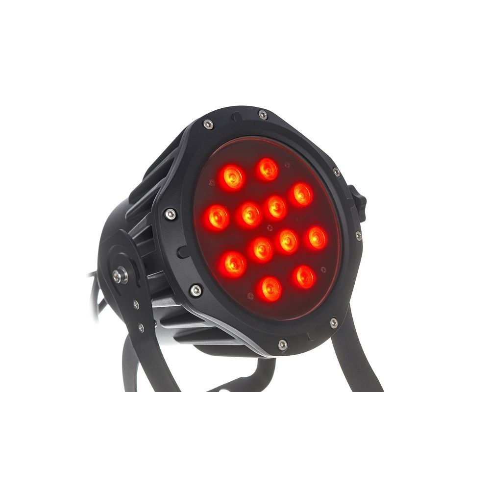 פנס PAR לד לחוץ Stairville 12×4W RGBW – IP65, זווית 30°, DMX ו-Master/Slave (יבוא בלעדי) 7 פנס ה-RGBW לחוץ – פנס PAR לד לחוץ, תמונה 7