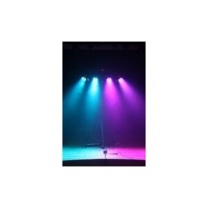סט תאורת במה Stairville – 4 פנסי לד RGB על בר T וסטנד, שליטה ב-DMX (יבוא בלעדי)