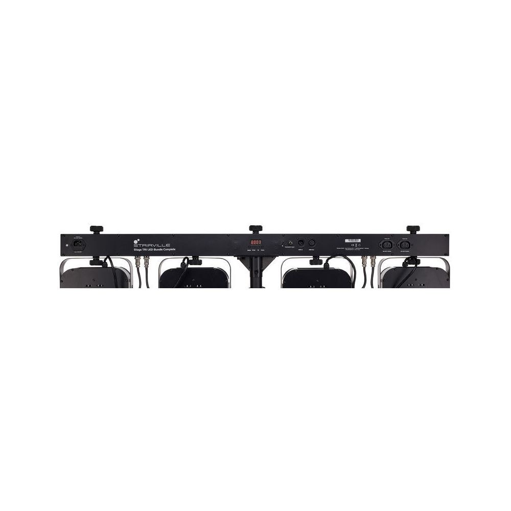 סט תאורת במה Stairville – 4 פנסי לד RGB על בר T וסטנד, שליטה ב-DMX (יבוא בלעדי) 7 סט התאורה של Stairville – סט תאורת לד לבמה, תמונה 7