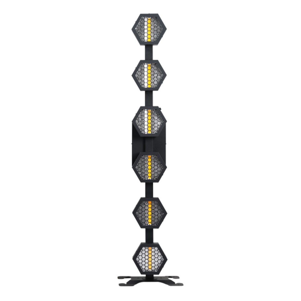 פנס אפקט רטרו מיני Shadow LA-FG01 – 6 נורות COB של 50W ו-54 לדי RGB 3 פנס אפקט רטרו מיני Shadow LA-FG01 בצורת בר עם COB ו-RGB – תמונה 3