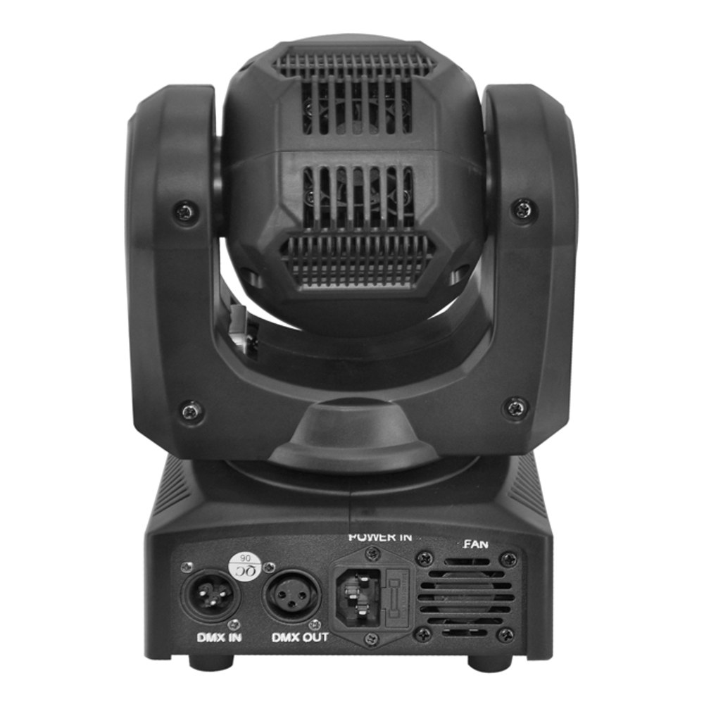 פנס ראש נע ספוט לד Shadow PL-94B – 30W עם 7 גובואים וטבעת לד RGB 2 פנס ראש נע ספוט לד Shadow PL-94B עם טבעת לד RGB – תמונה 2